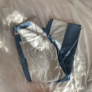 Pastiche Rex Colorblock High-Waisted Jean